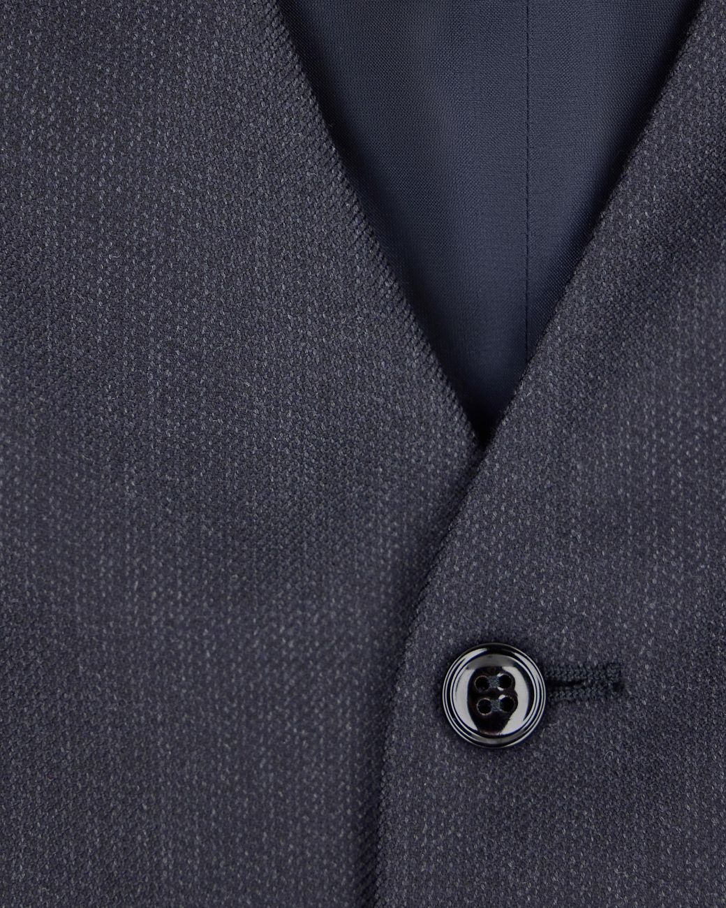 Giorgio Armani Blue Single-Breasted Pinstripe Vest for men