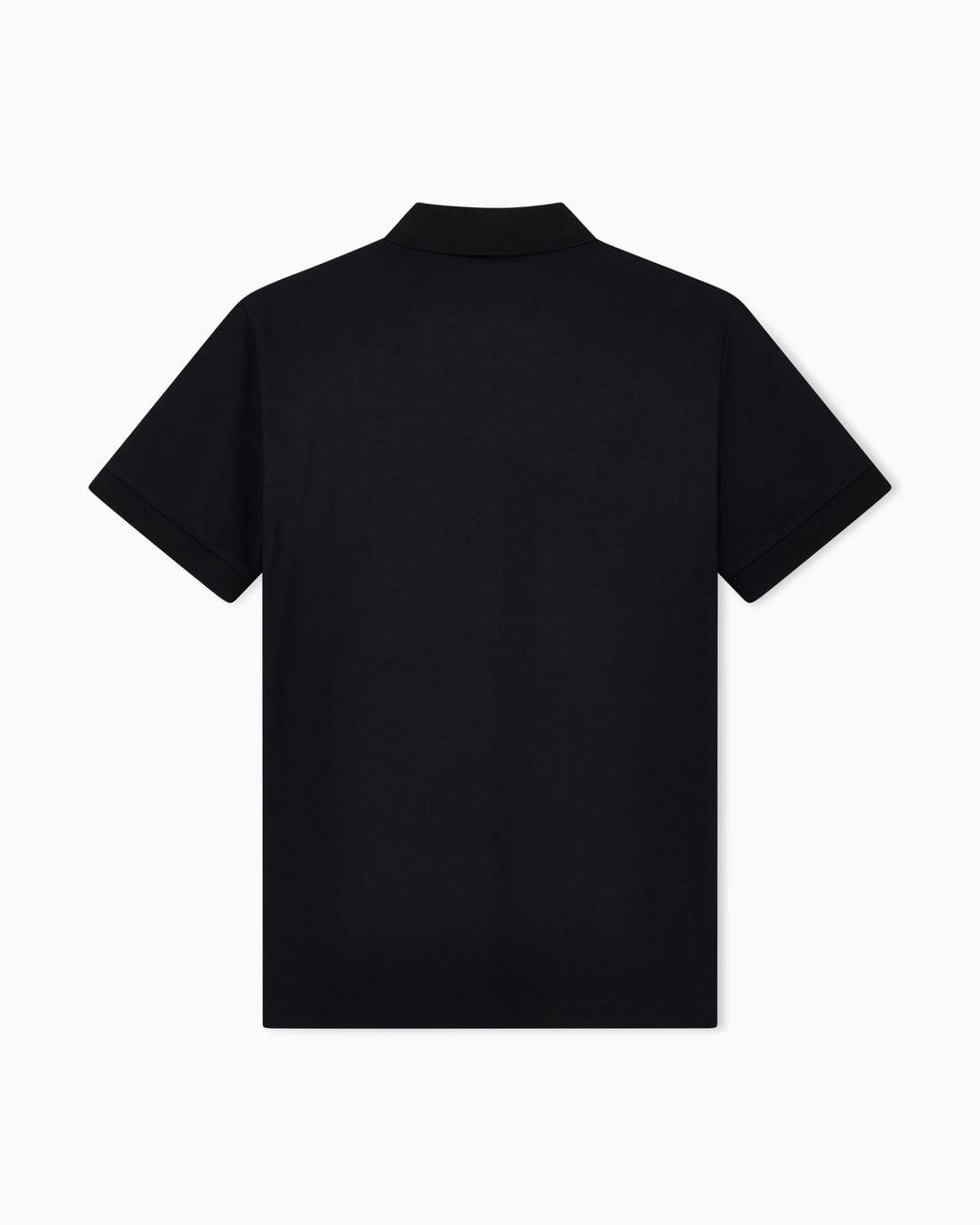 Giorgio Armani Black Slim Fit Polo for men