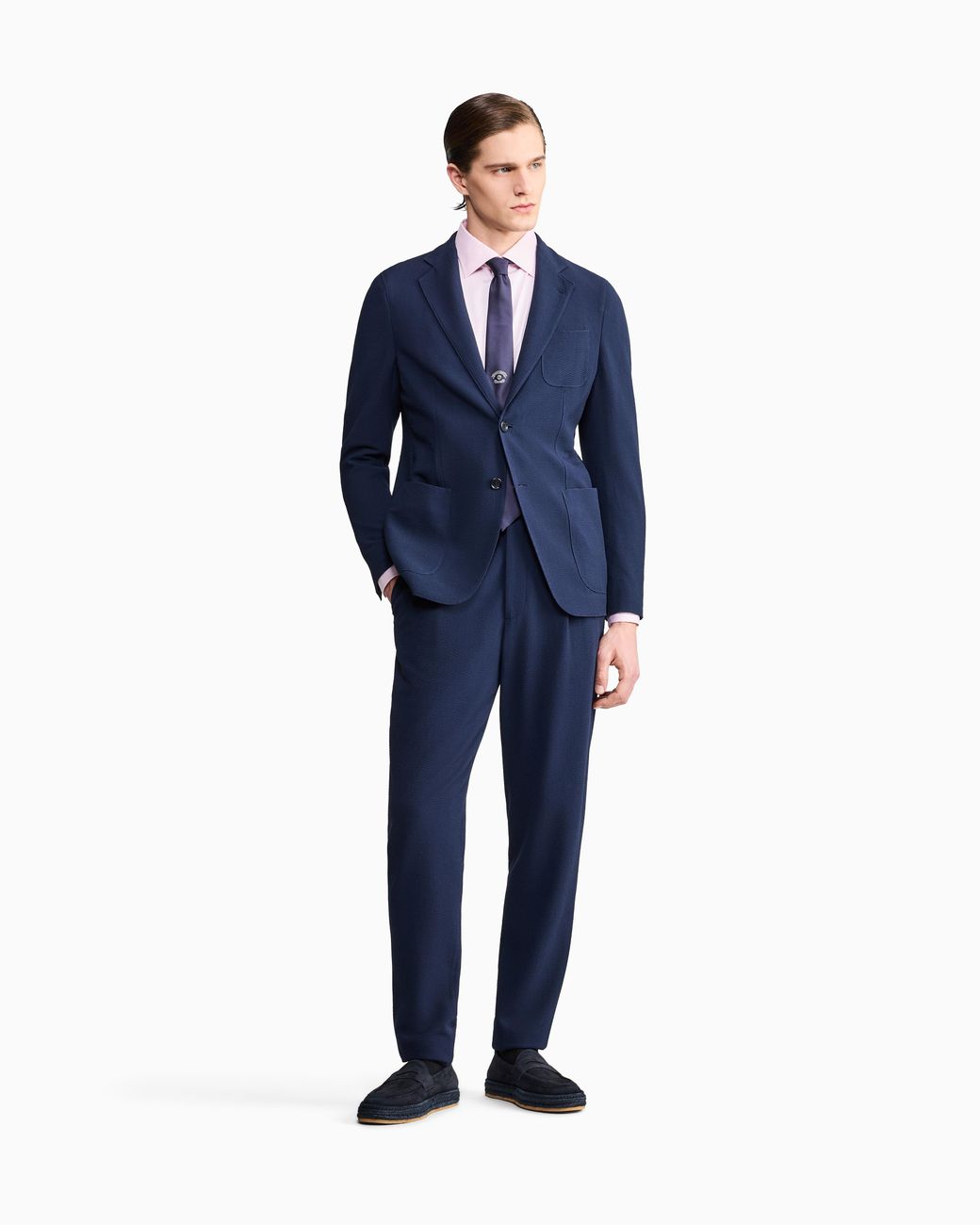 Giorgio Armani Pink Regular-Fit Shirt for men