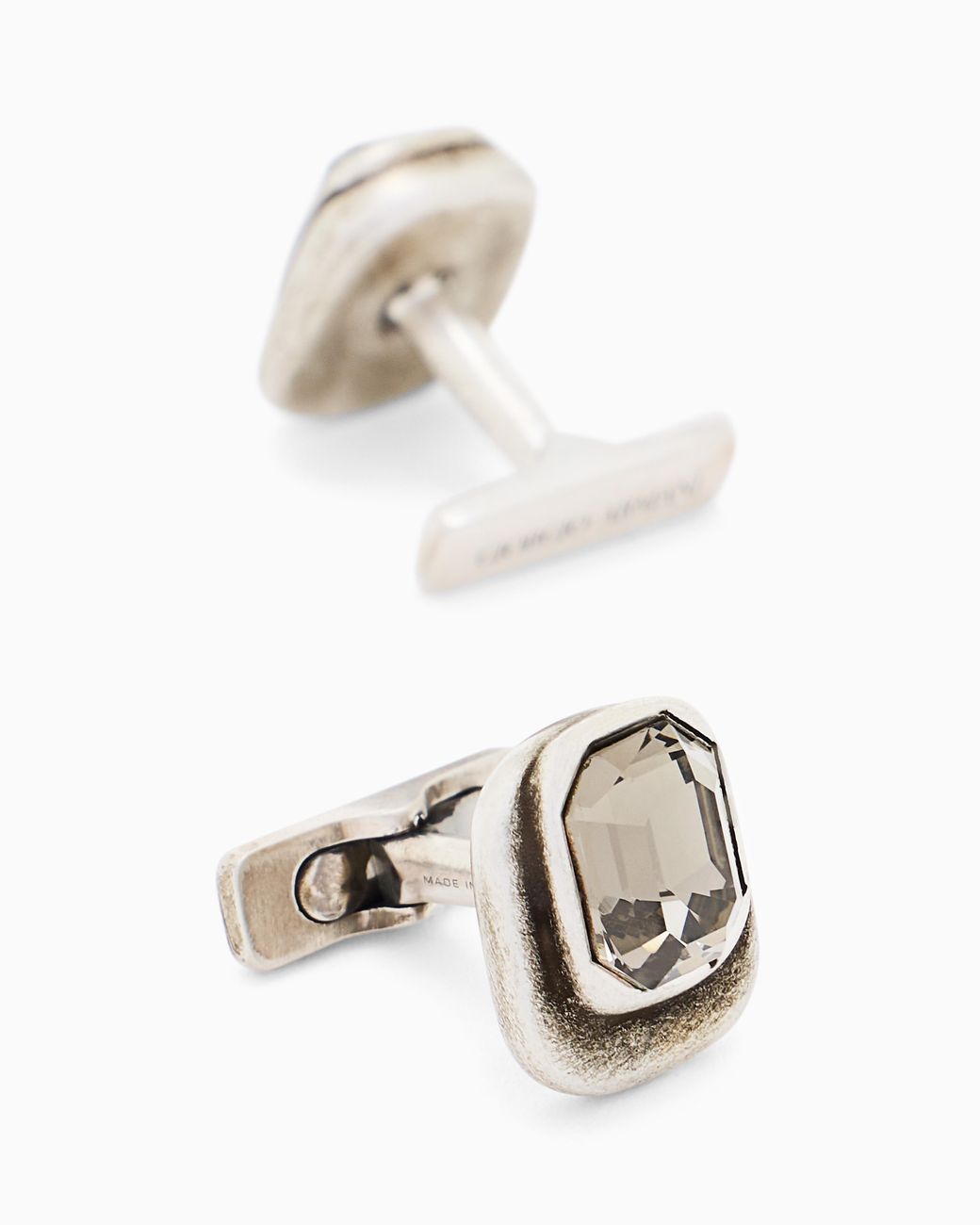 Giorgio Armani White Cufflinks for men