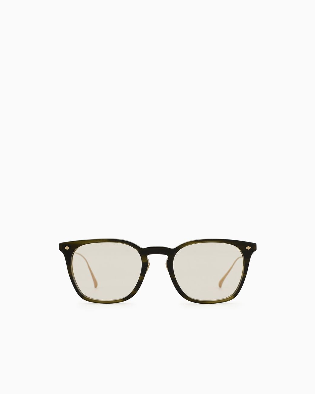 Giorgio Armani Green Pillow Glasses for men