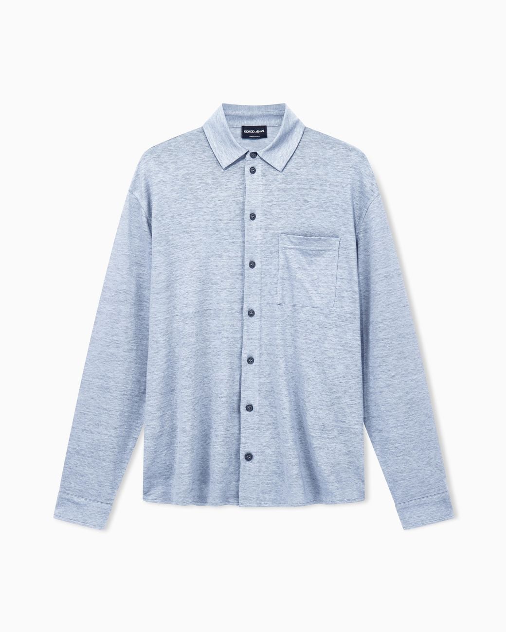 Giorgio Armani Blue Shirt Regular Fit for men