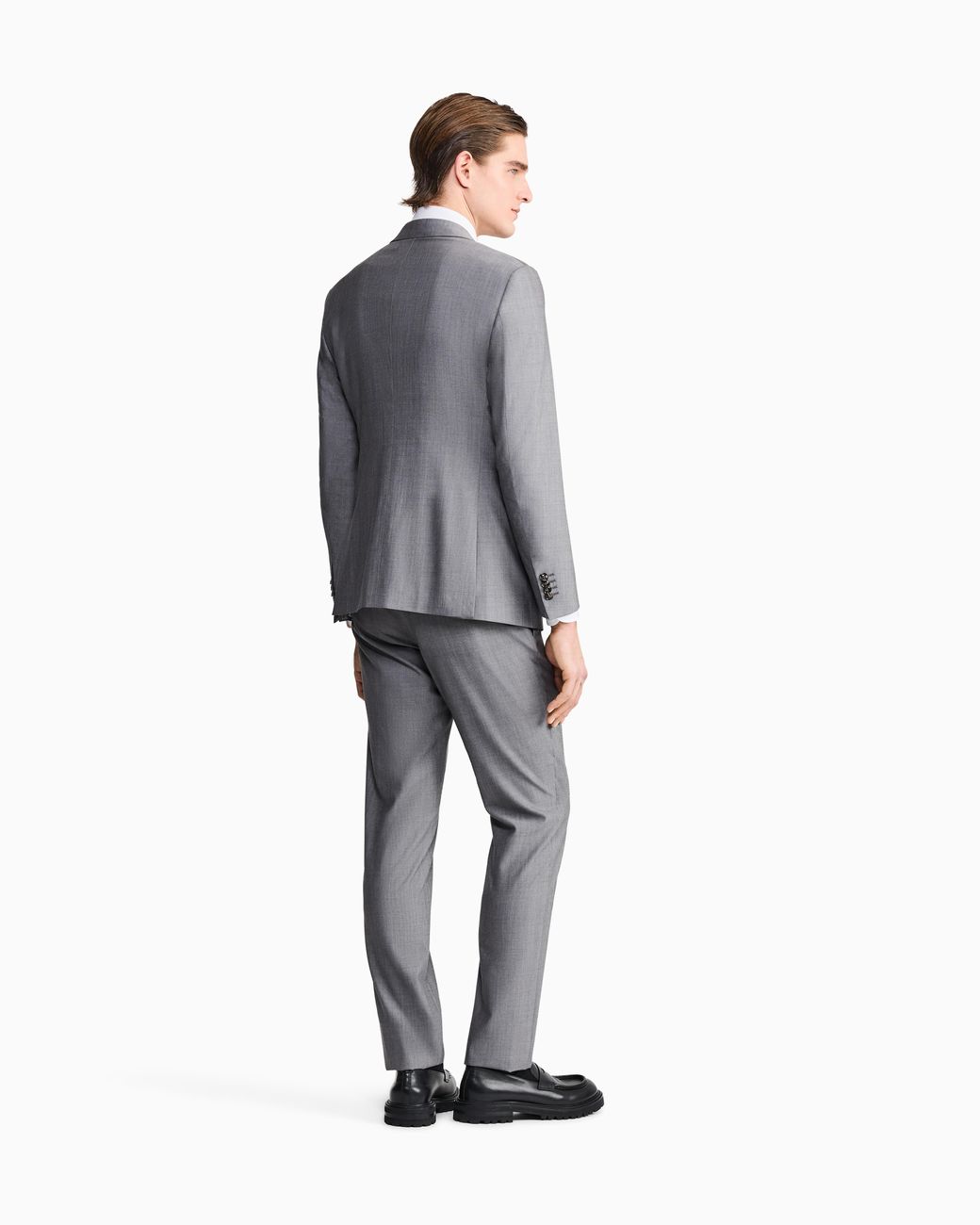 Giorgio Armani Blue Single-Breasted Soho Line Suit for men