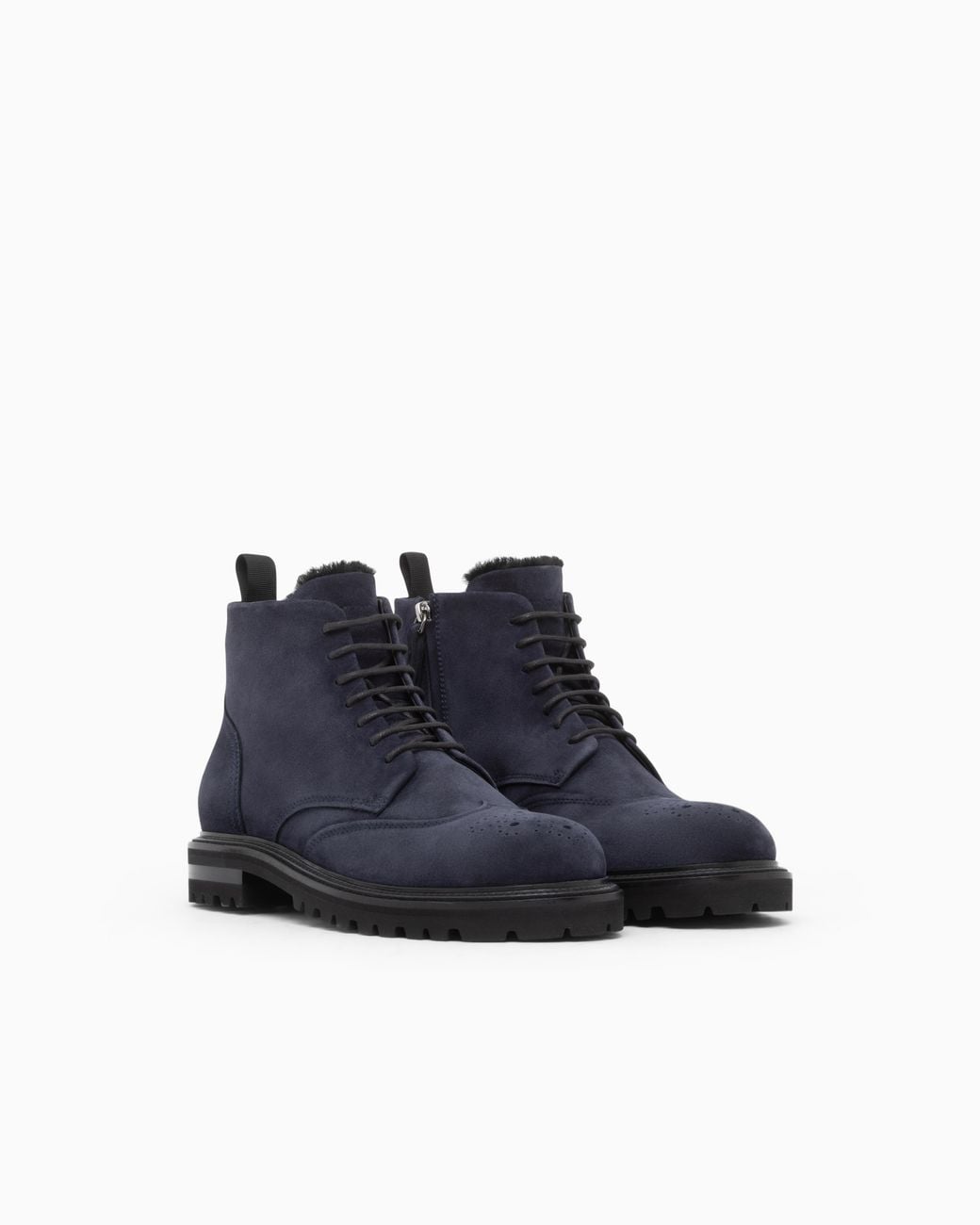 Giorgio Armani Blue Boots for men