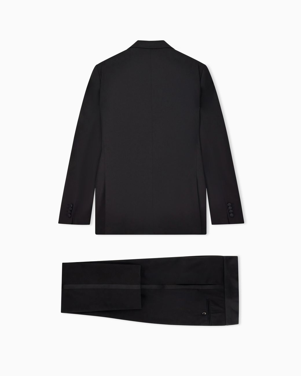 Giorgio Armani Black Single-Breasted Soft Line Tuxedo for men