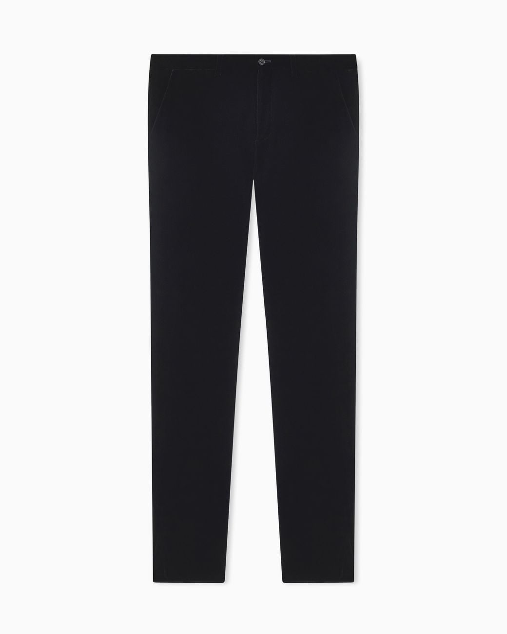 Giorgio Armani Black Velvet Trousers for men