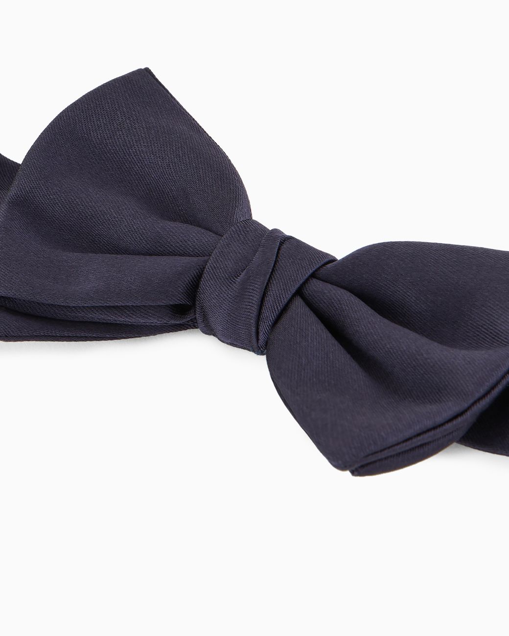 Giorgio Armani Blue Silk Self-Tie Bow Tie for men