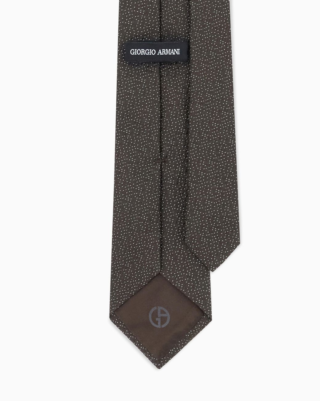 Cravates Giorgio Armani pour homme en coloris White