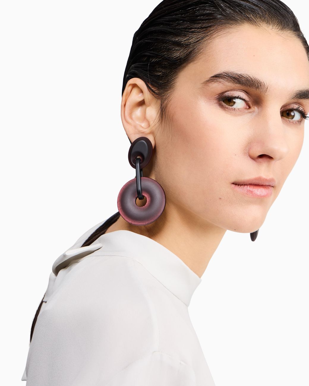 Giorgio Armani Blue Earrings