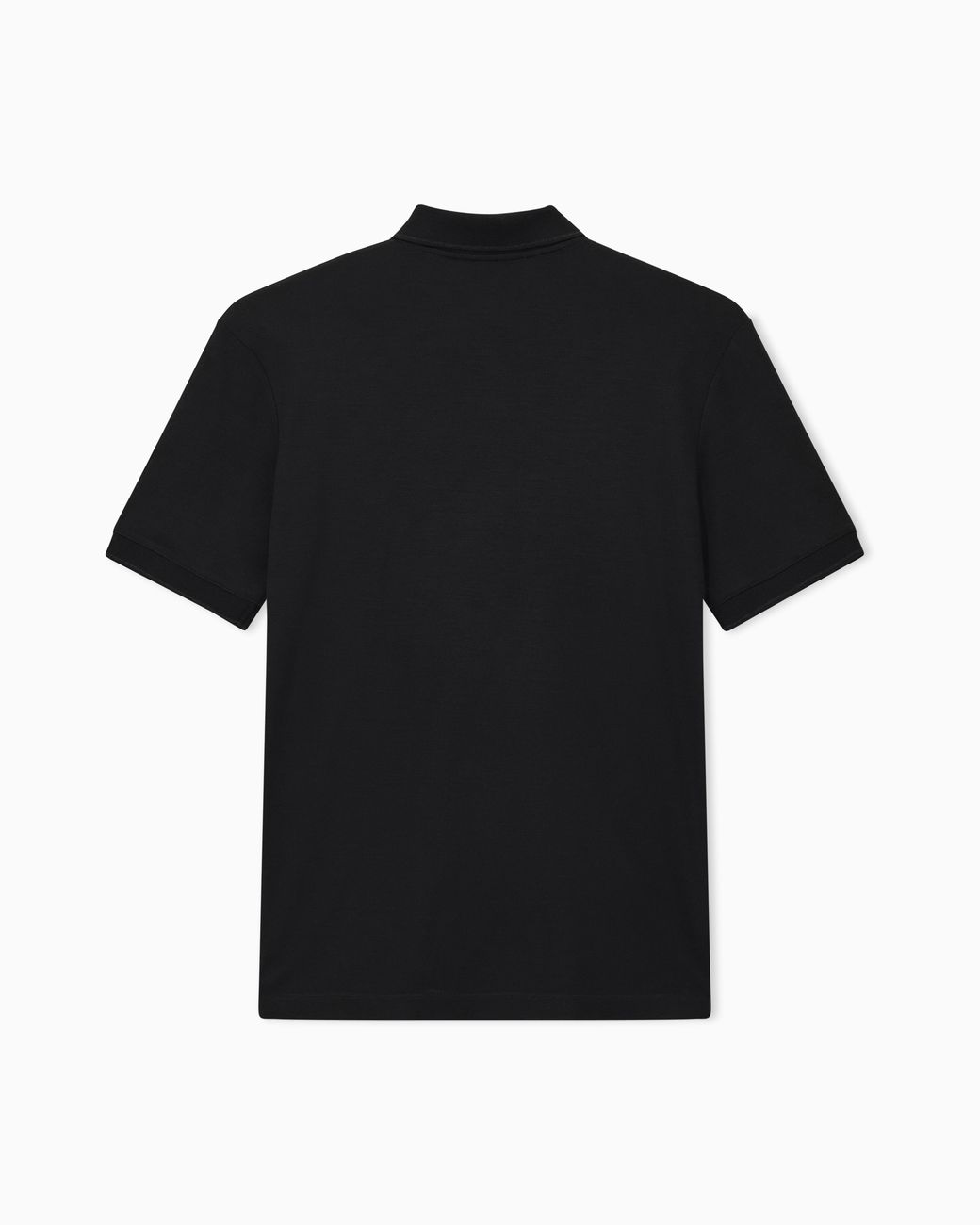 Giorgio Armani Black Polo Shirt Regular Fit for men