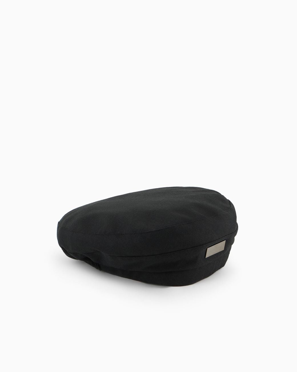Giorgio Armani Black Mohair And Silk Beret