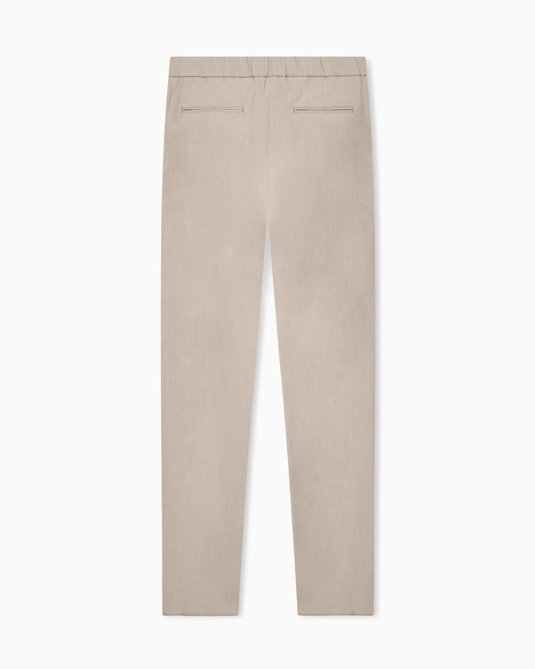 Giorgio Armani Gray Single-Pleat, Linen-Canvas Trousers for men