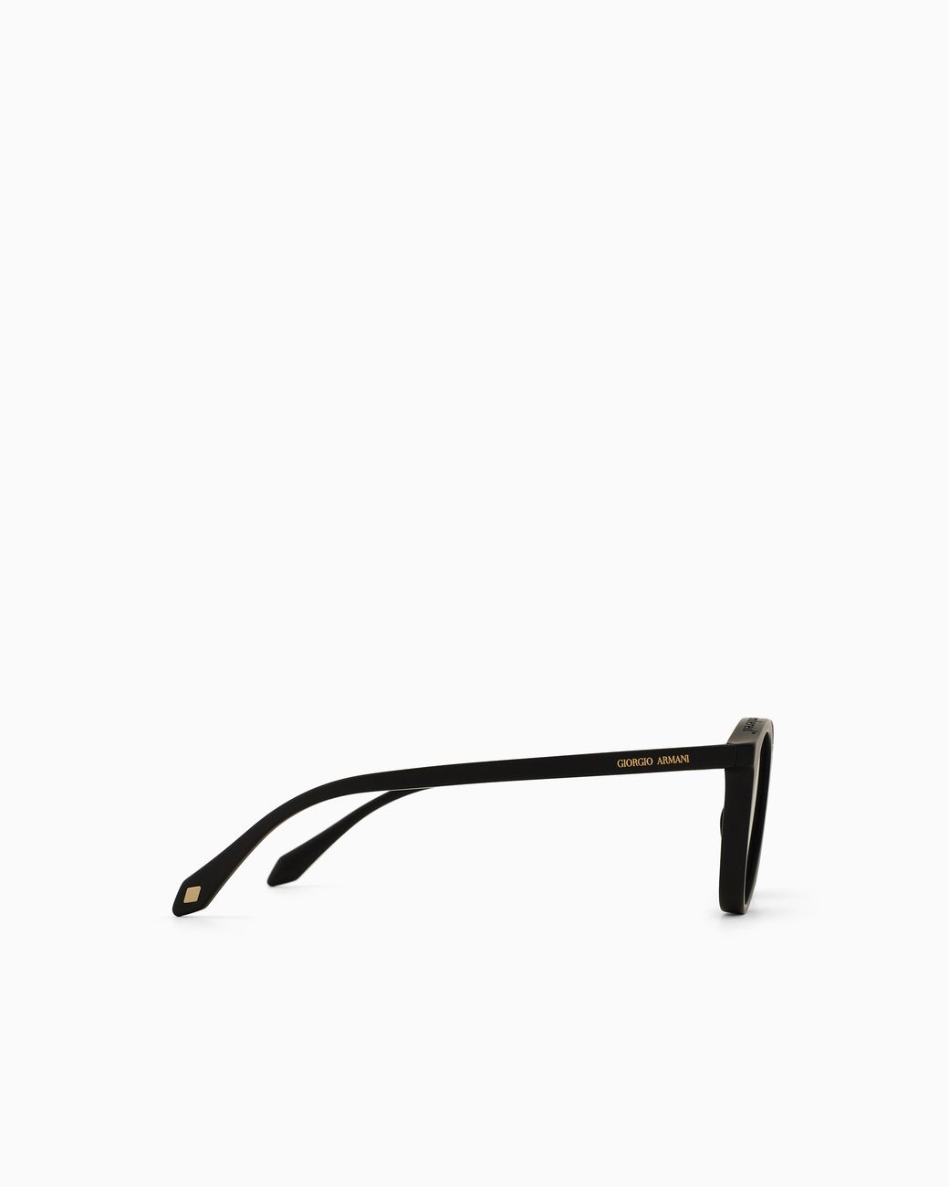 Giorgio Armani Black Panto Sunglasses for men