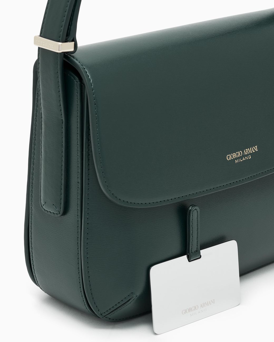 Giorgio Armani Green Medium La Prima Bag