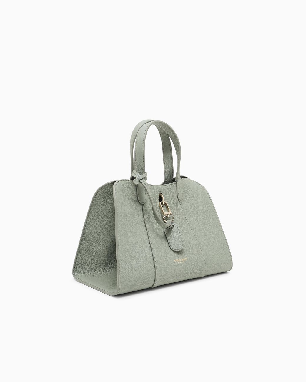 Giorgio Armani Gray Small Tote Bag