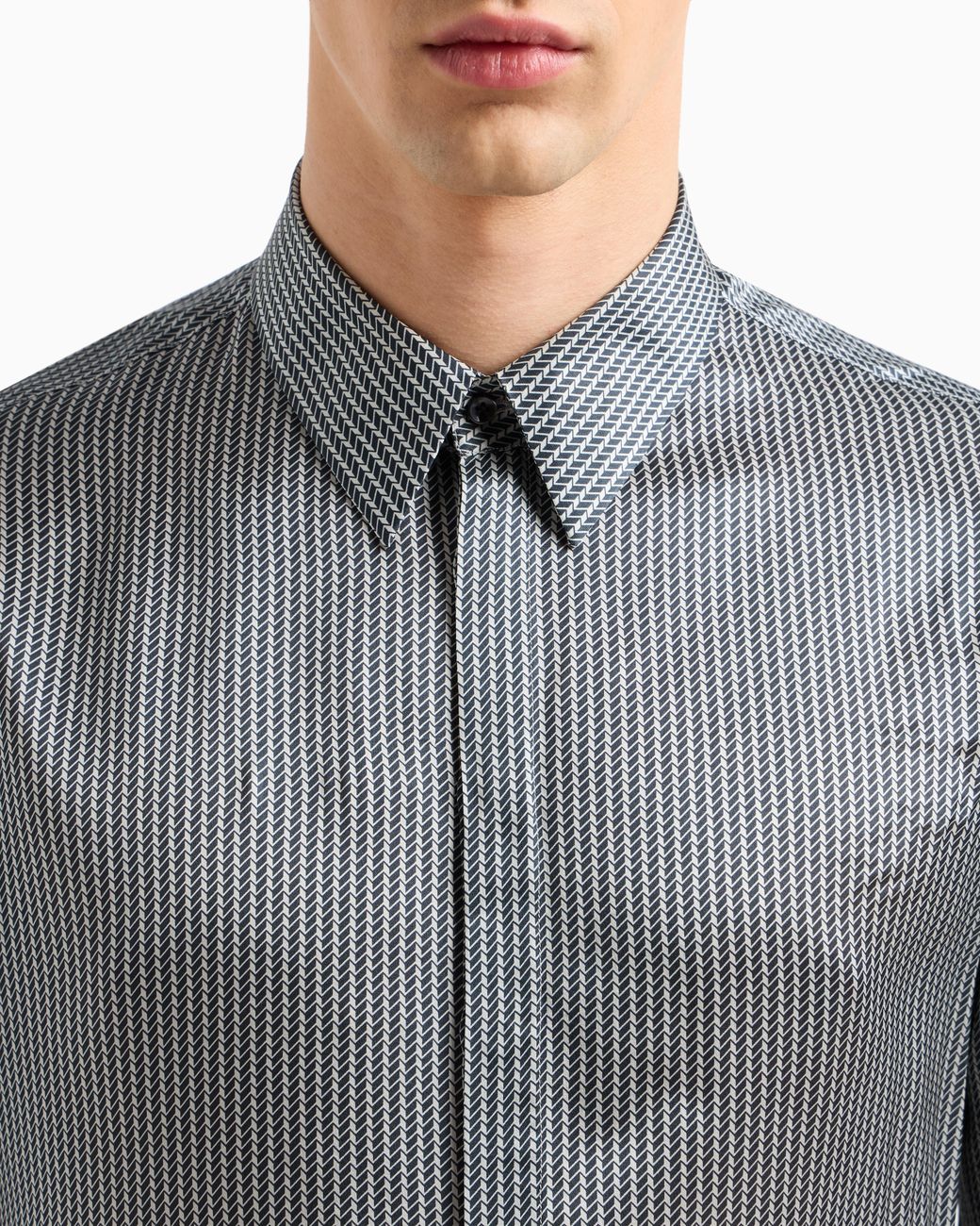Giorgio Armani Gray Shirt for men