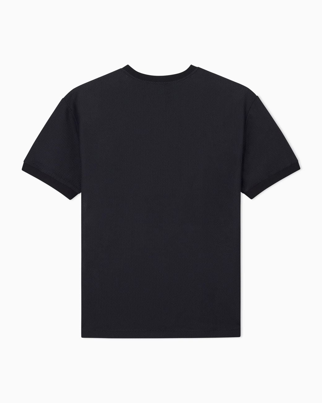 Giorgio Armani Black Crew-Neck T-Shirt for men