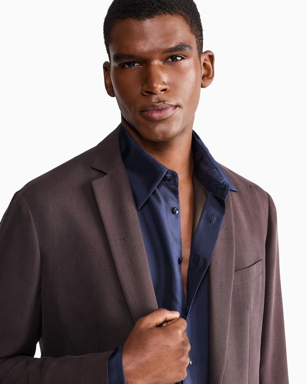 Giorgio Armani Blue Formal Shirts for men
