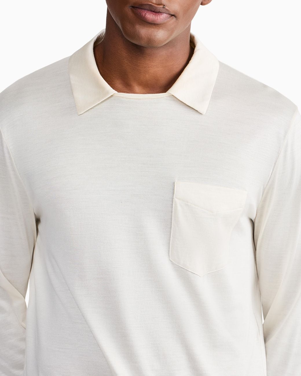 Giorgio Armani Natural Polo Shirts for men