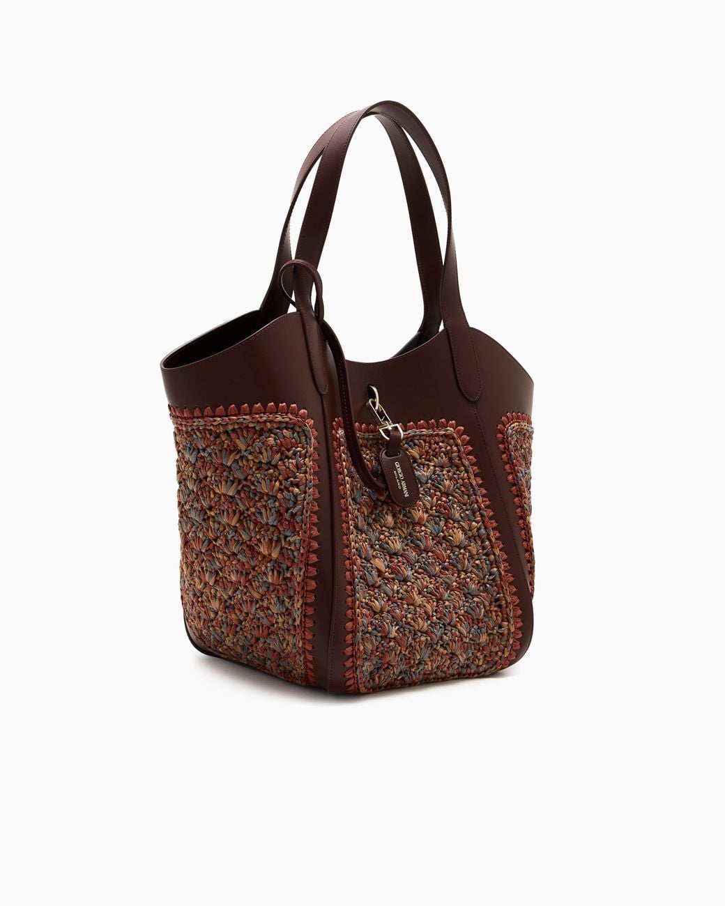 Giorgio Armani Brown Medium Handbag