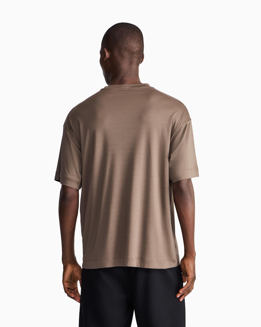Giorgio Armani Gray T-Shirt Regular Fit for men