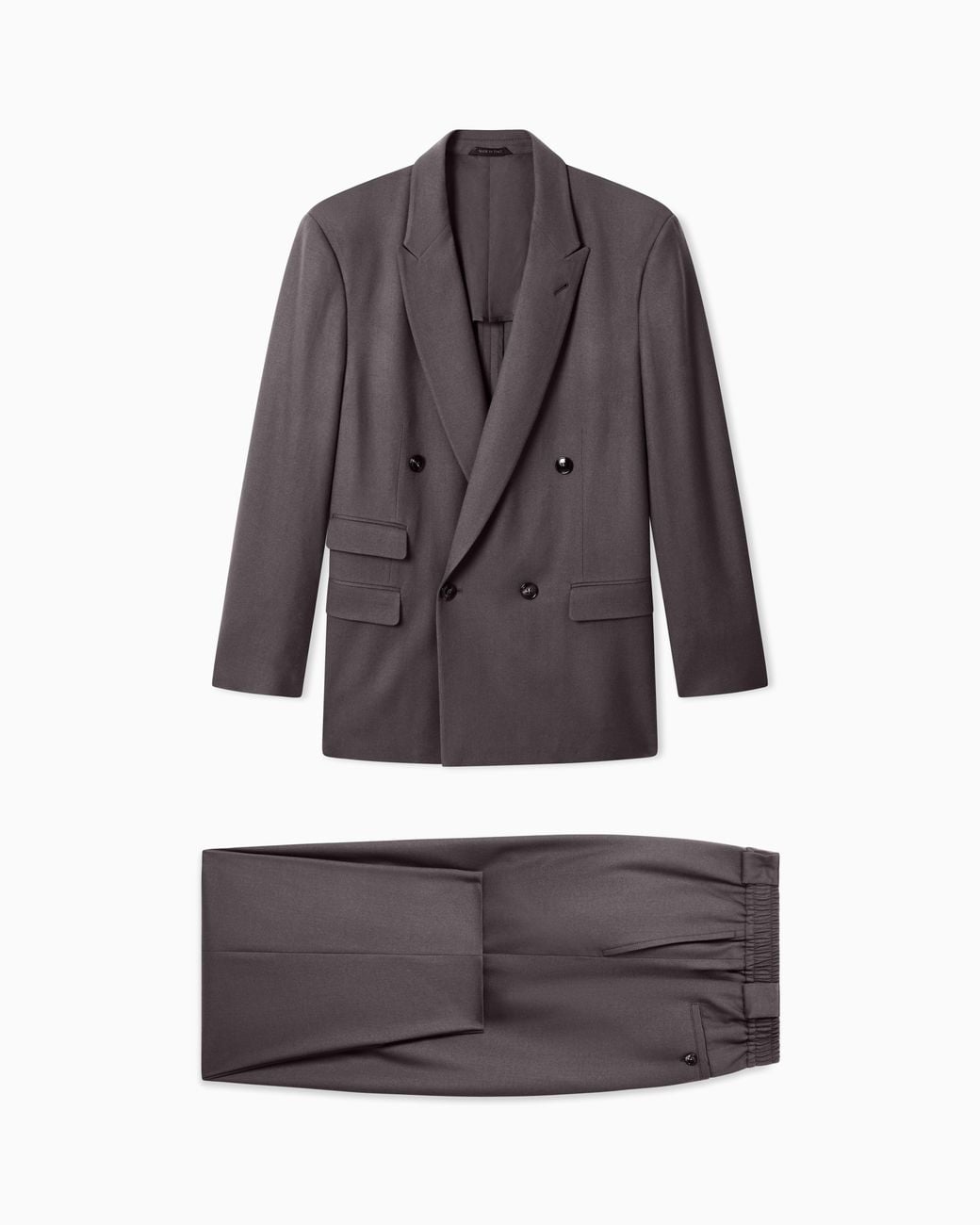 Giorgio Armani Gray Suit Oversized Fit for men