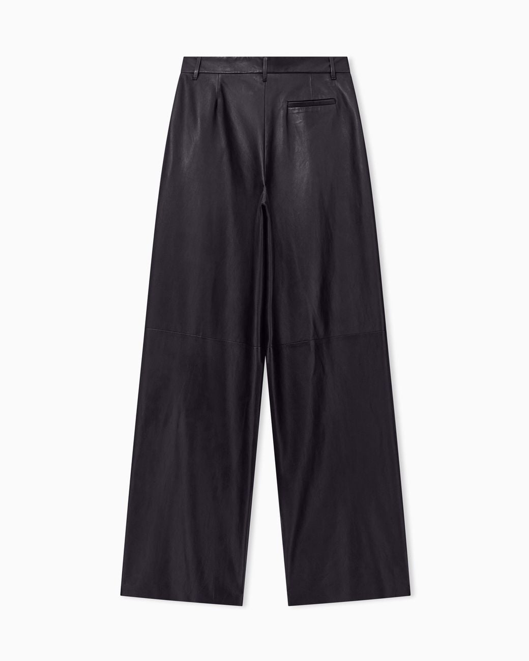 Giorgio Armani Blue Trousers With Wide Pleats