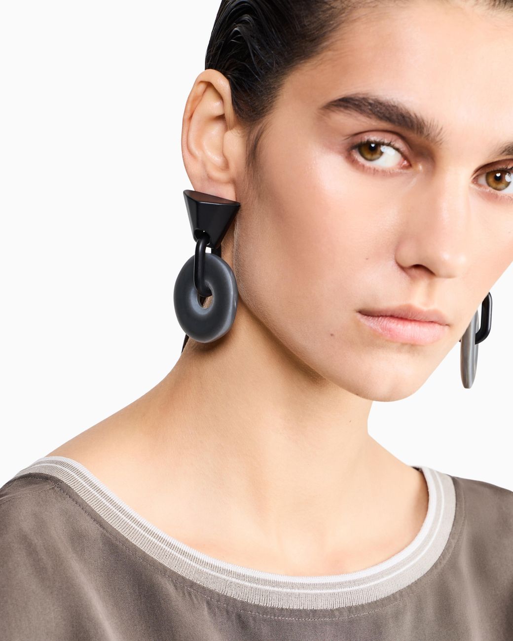 Giorgio Armani Blue Earrings