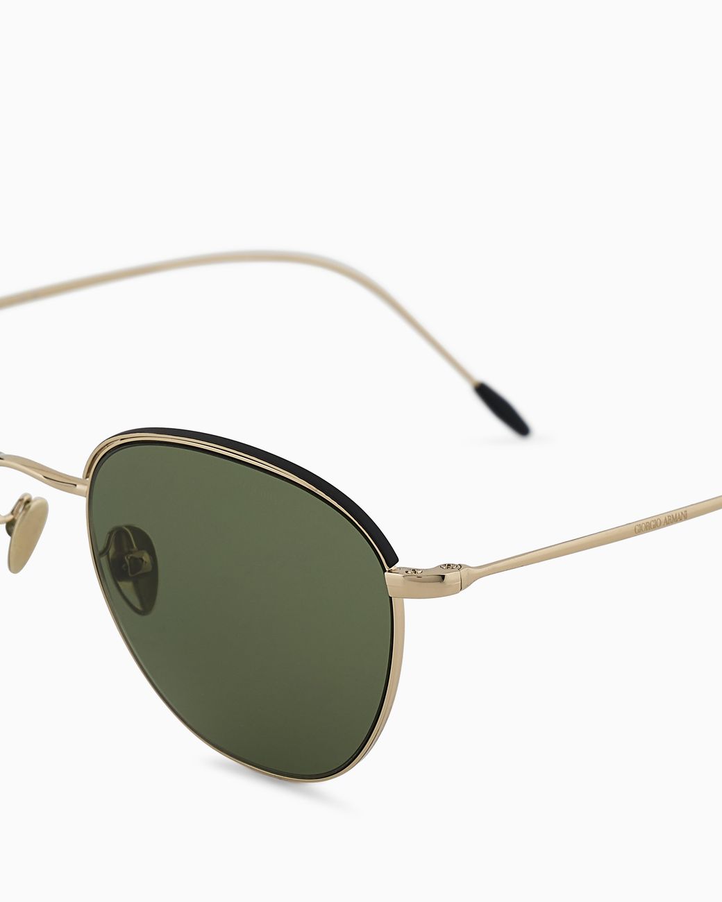 Giorgio Armani Green Square Sunglasses for men