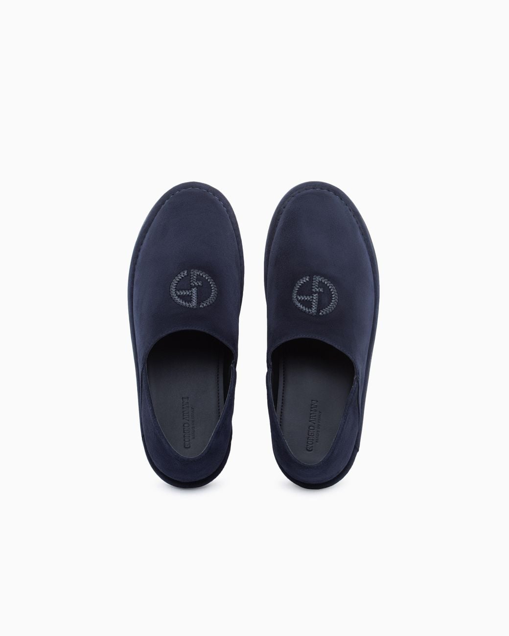 Giorgio Armani Blue Slippers for men