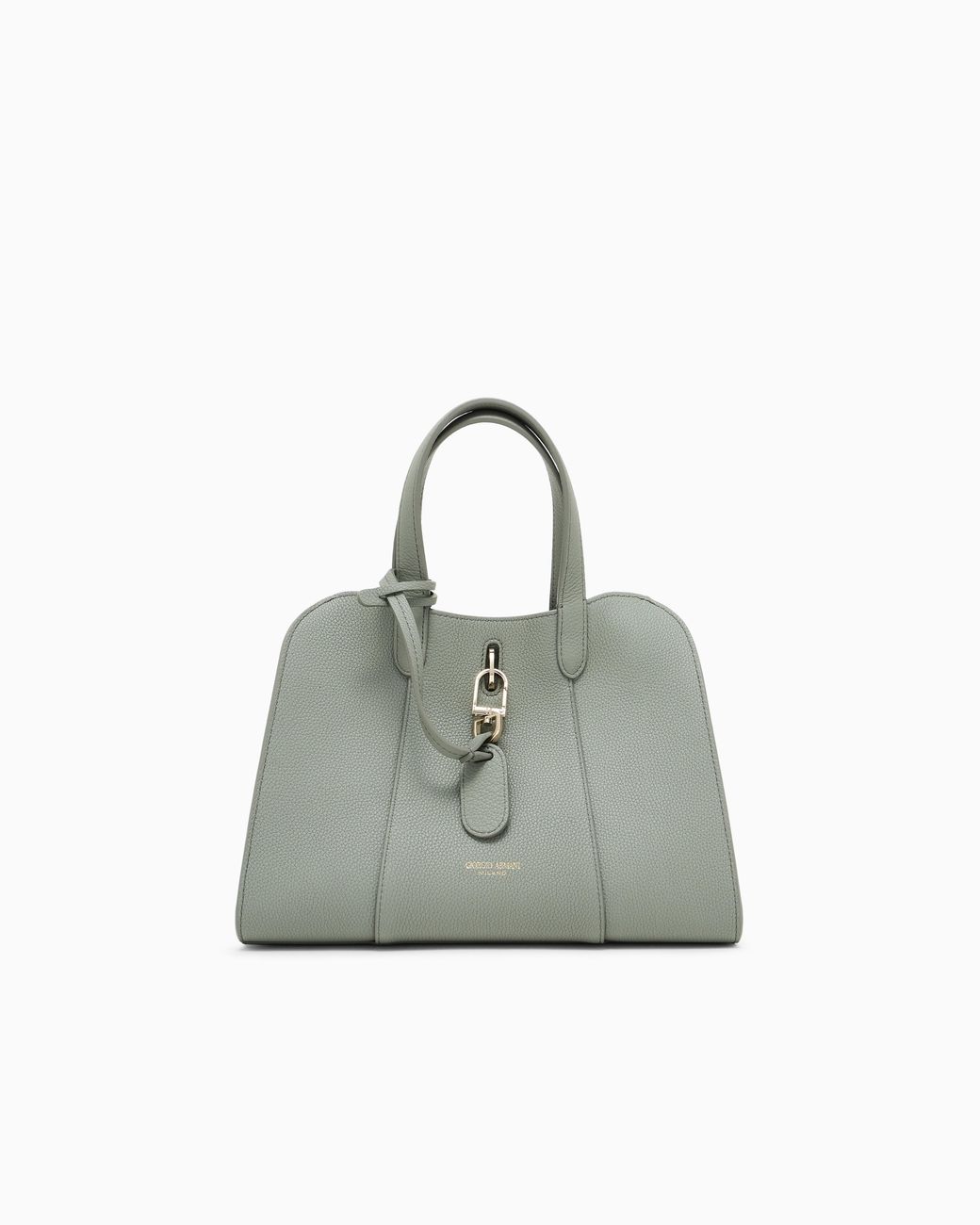 Giorgio Armani Gray Small Tote Bag