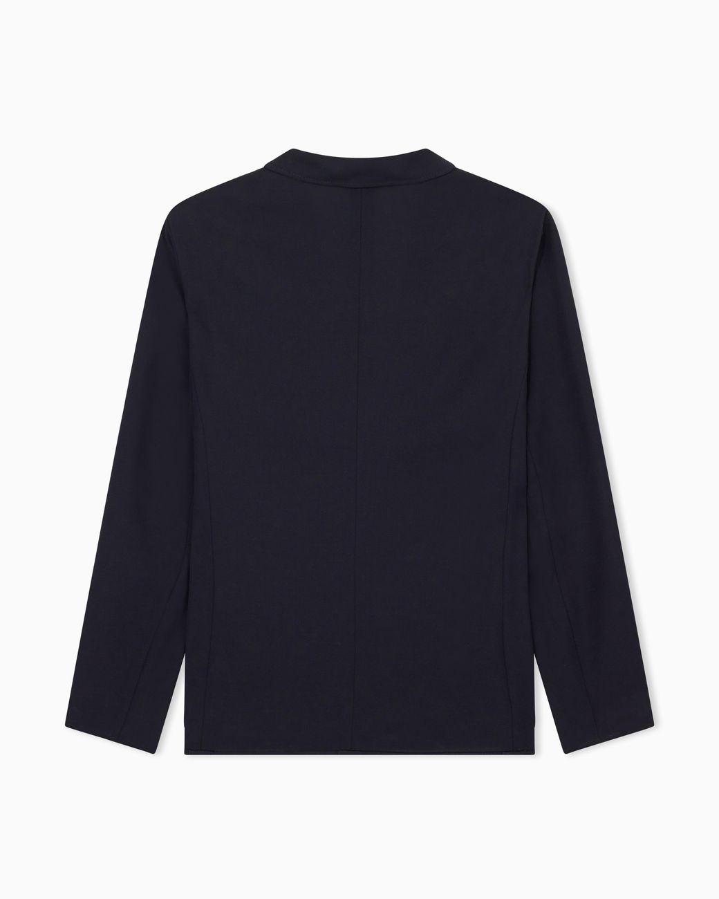 Giorgio Armani Blue Wool Crêpe Single-Breasted Jacket for men