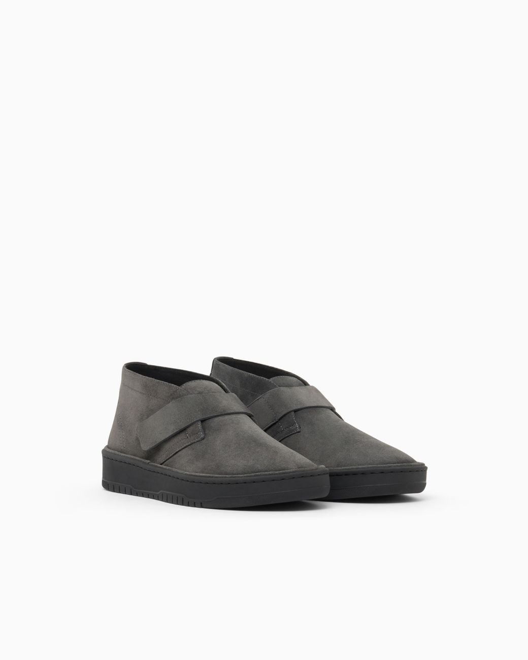 Giorgio Armani White Suede Chukka Boots for men