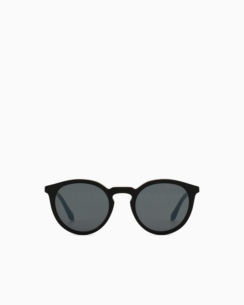 Giorgio Armani Black Panto Sunglasses for men