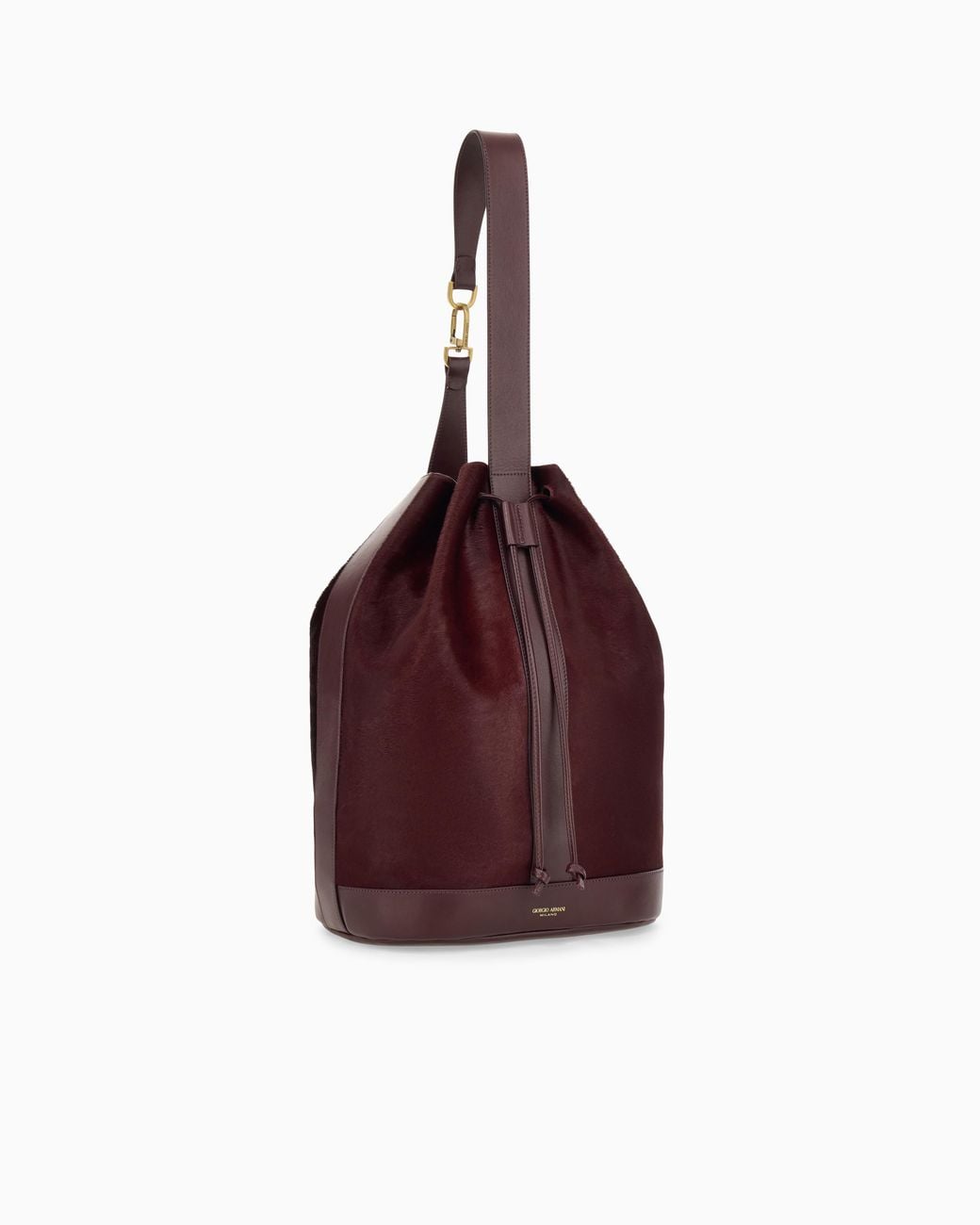 Borsa A Secchiello di Giorgio Armani in Red
