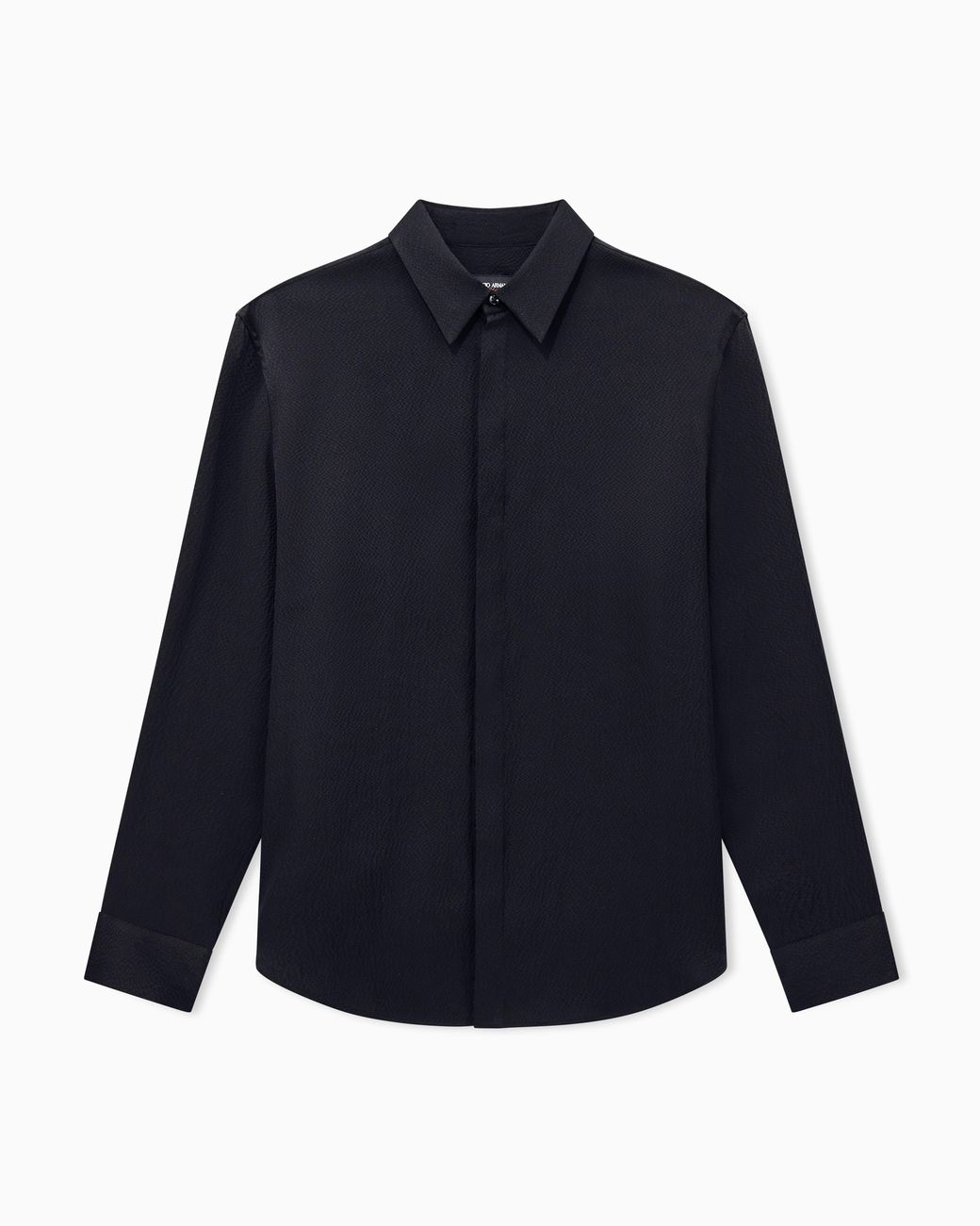 Giorgio Armani Blue Regular Fit Shirt Giorgio's for men