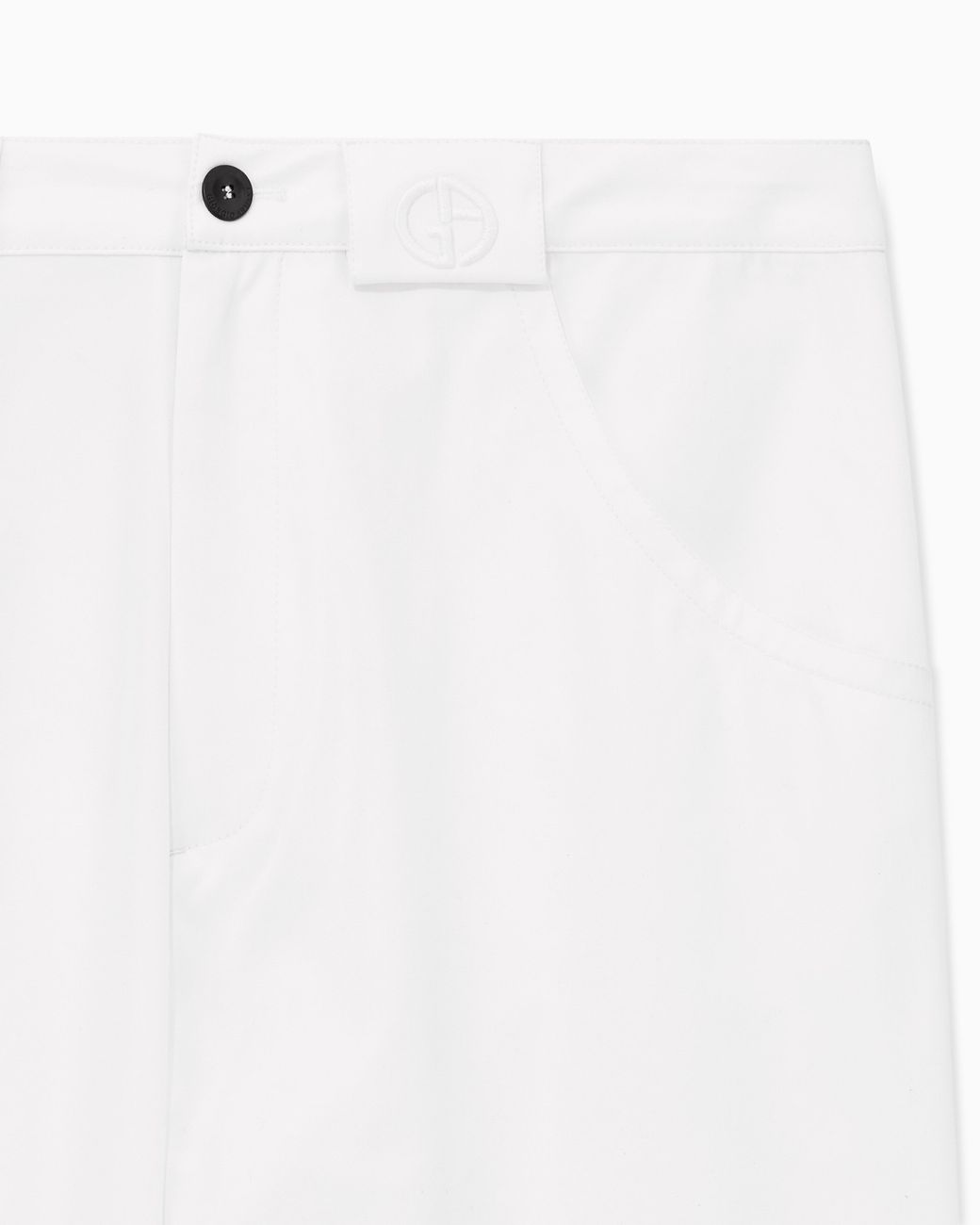 Giorgio Armani White Trouser Regular Fit for men