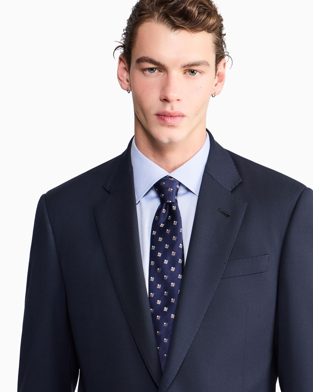 Giorgio Armani Blue Regular-Fit Shirt for men