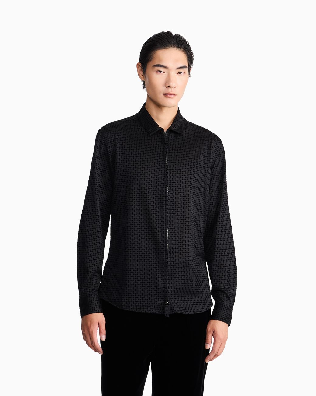 Giorgio Armani Blue Slim-Fit Shirt for men