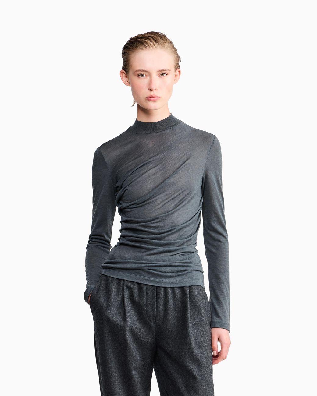 Giorgio Armani Blue Top