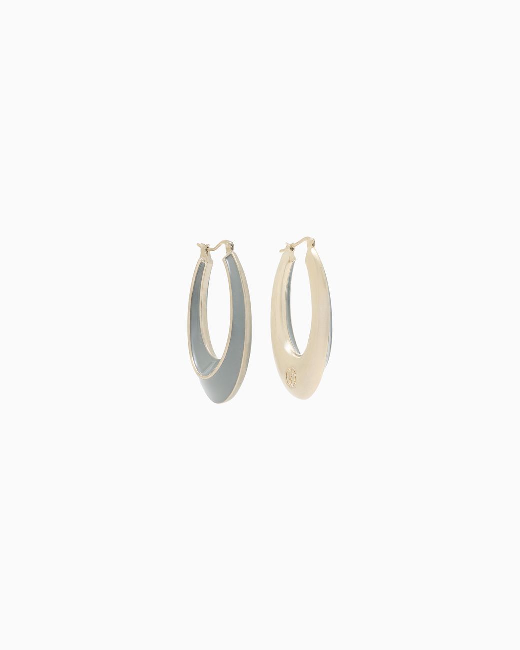 Giorgio Armani White Earrings