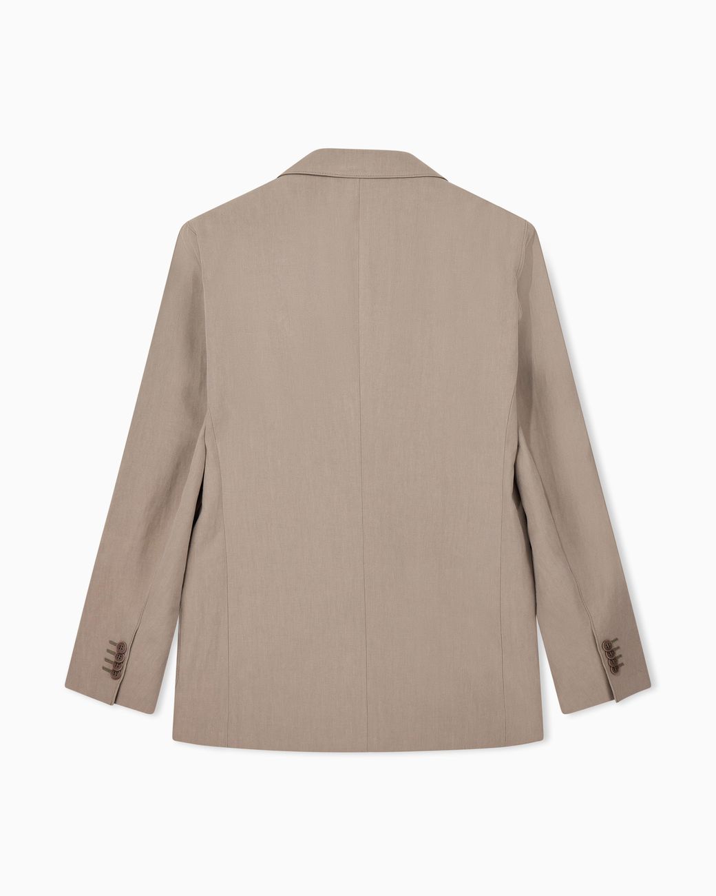Giorgio Armani Gray Upton Line Single-Breasted Jacket for men