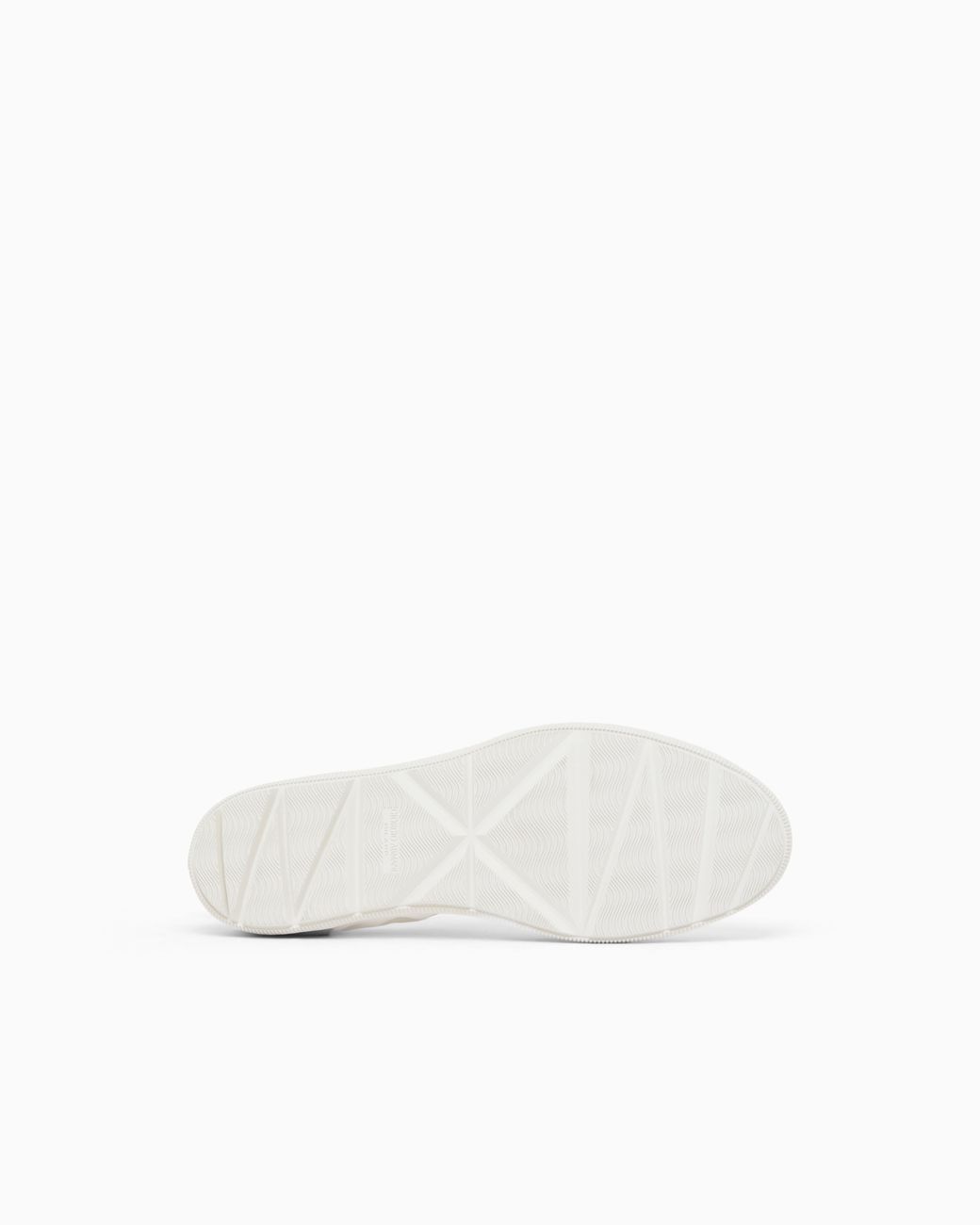 Giorgio Armani White Nylon And Suede Sneakers for men