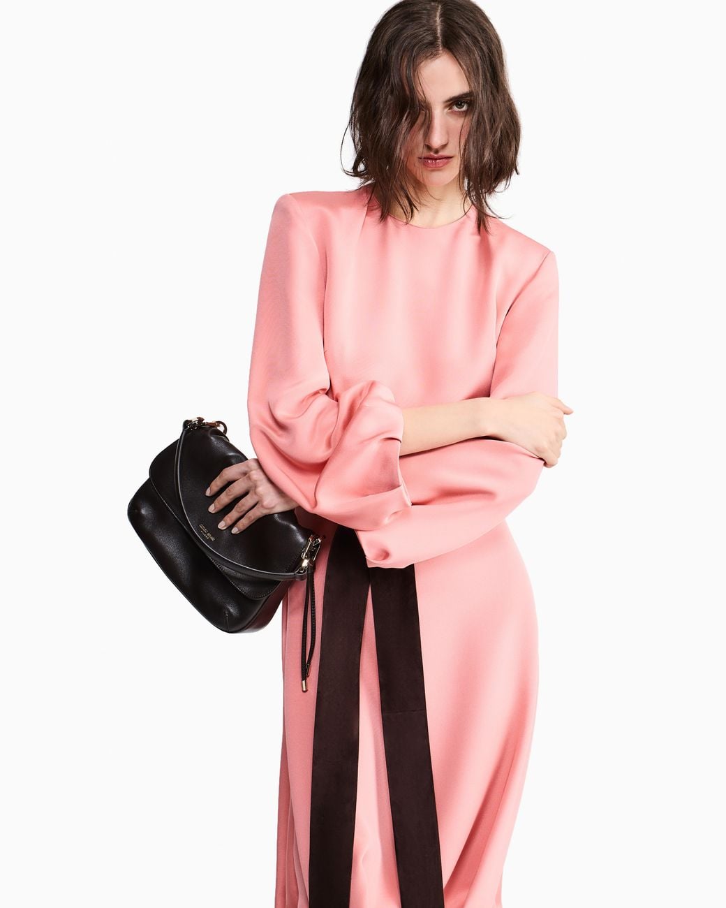 Giorgio Armani Pink Short Dresses