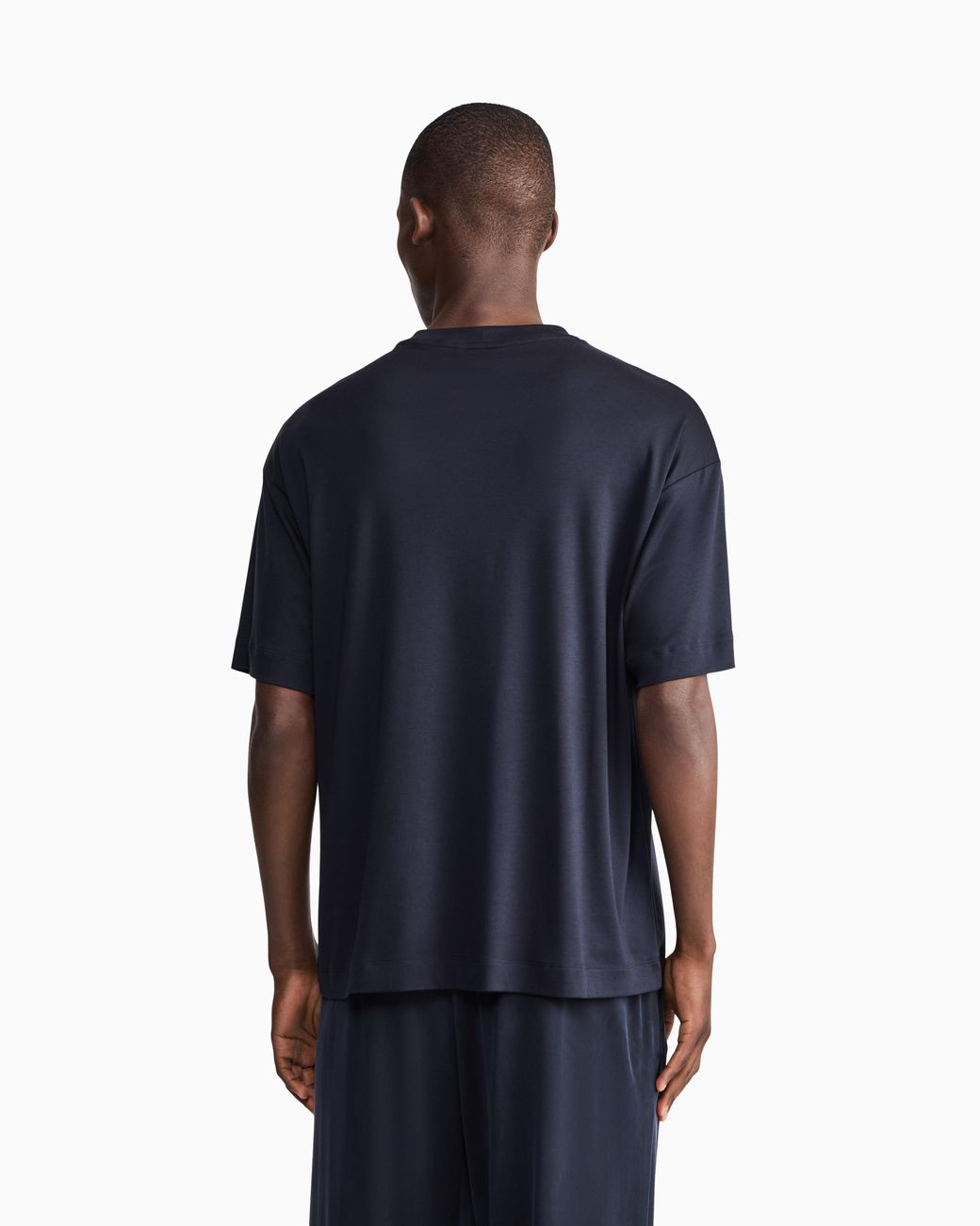 Giorgio Armani Blue T-Shirt Regular Fit for men