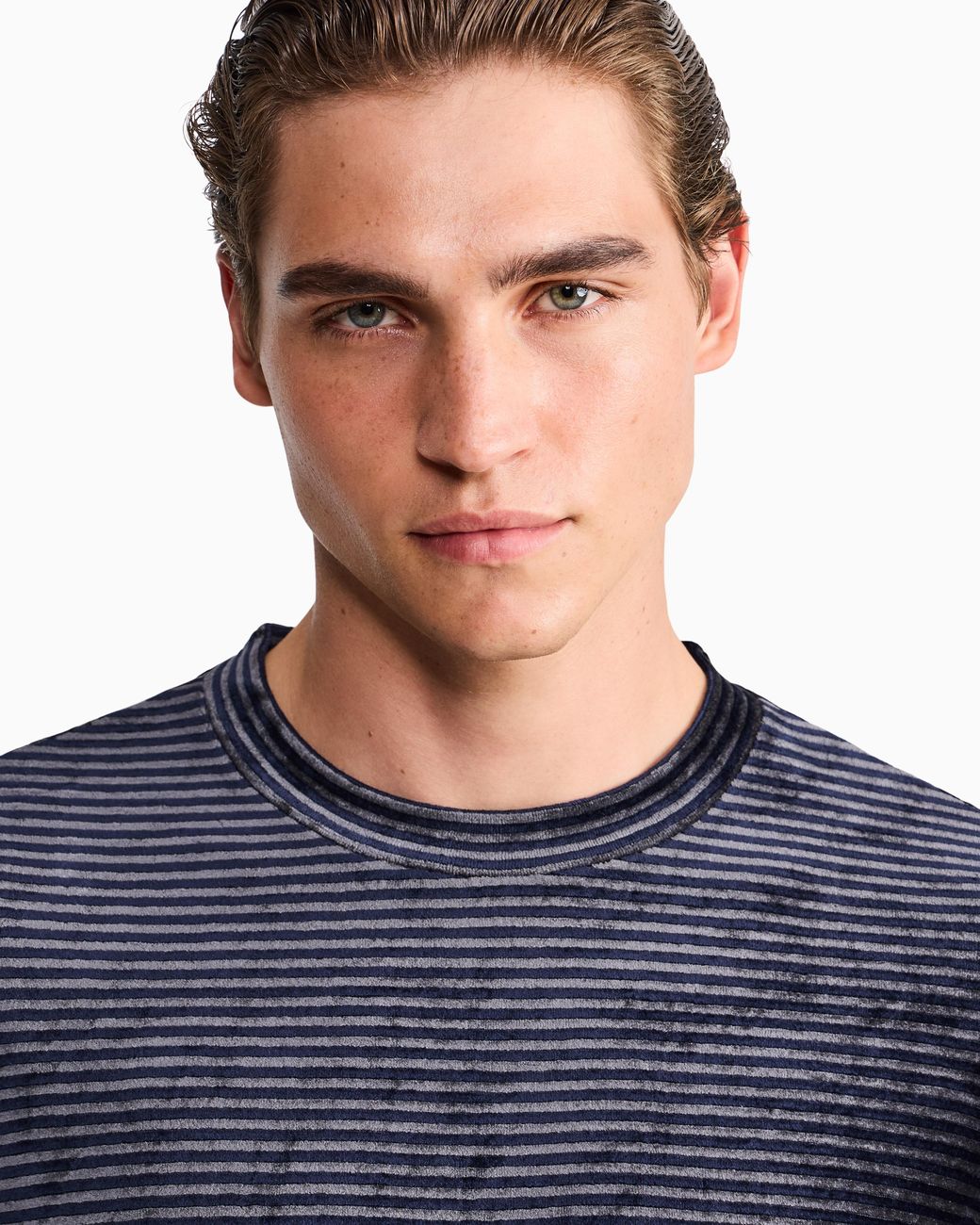 Giorgio Armani Blue T-Shirt Regular Fit for men