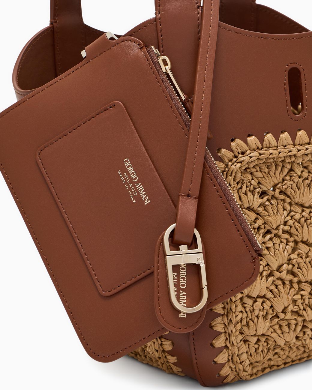 Giorgio Armani Brown Small Handbag
