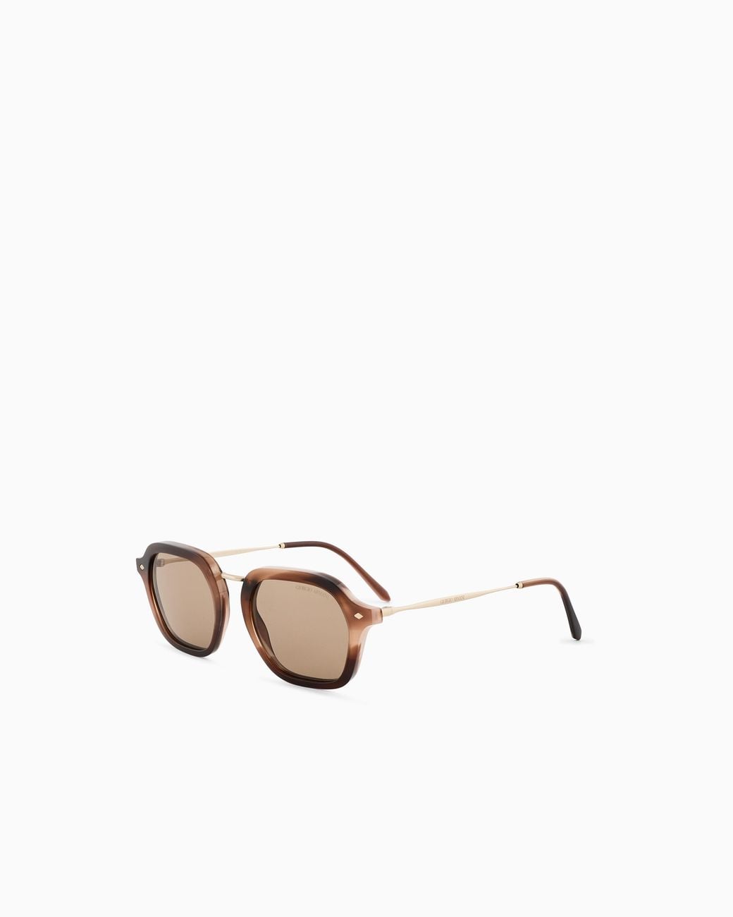 Giorgio Armani Brown Square-Shaped Sunglasses for men