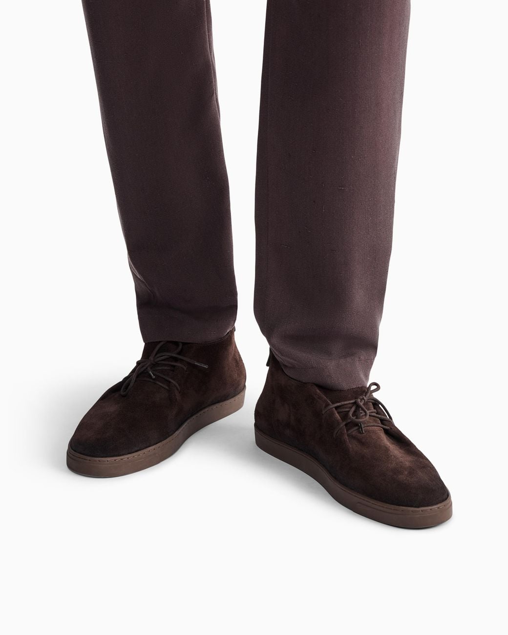 Giorgio Armani Black Lace-Ups for men