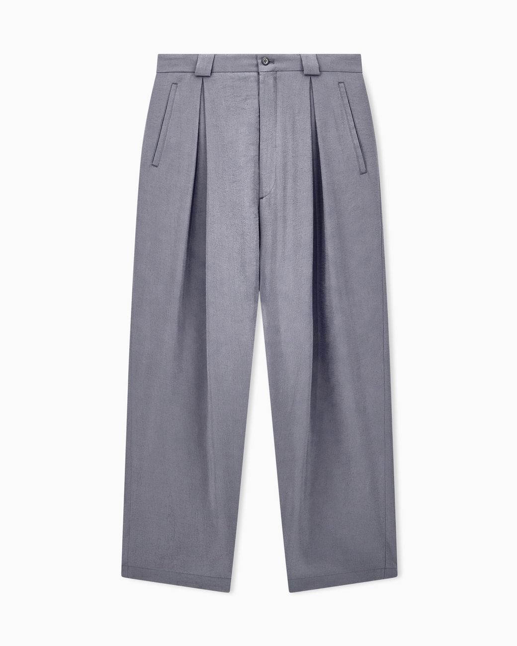 Giorgio Armani Blue Oversized Trousers for men